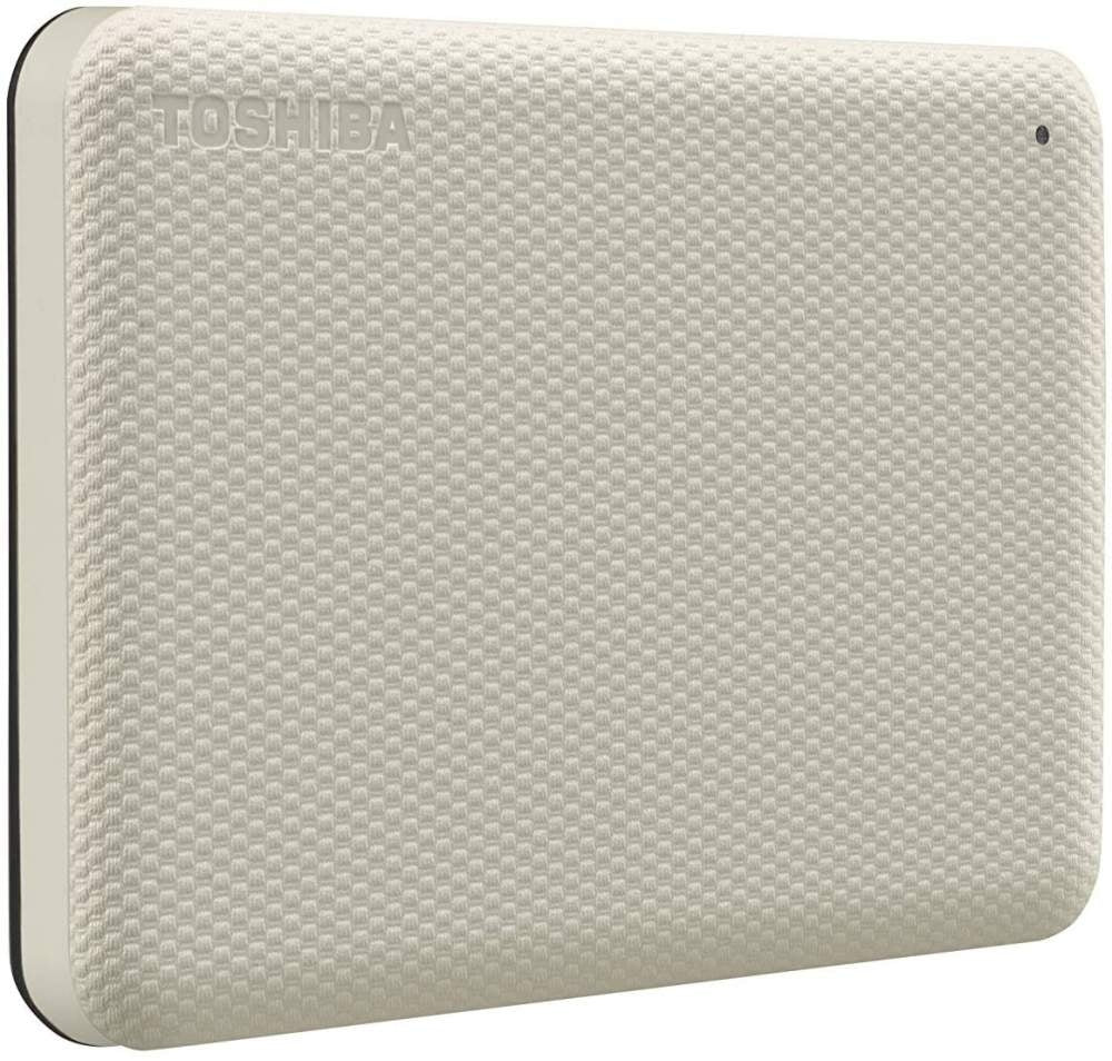 Toshiba Canvio Advance External Hard Drive 2 GB White