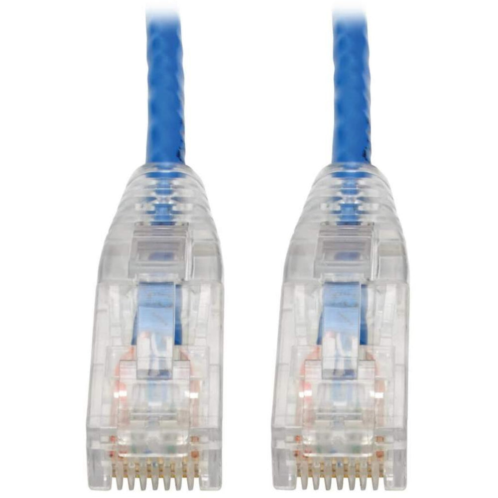 Tripp Lite Connectivity 7ft Cat6 Blue Snagless Utp Rj45 Molded Slim Gigabit Patch Cable