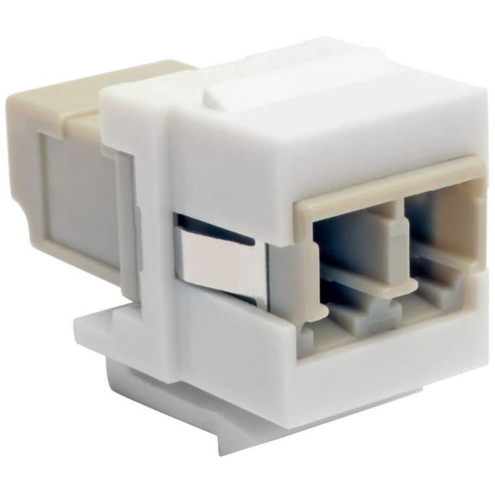 Tripp Lite Duplex Multimode Fiber Coupler, Keystone Jack - LC To