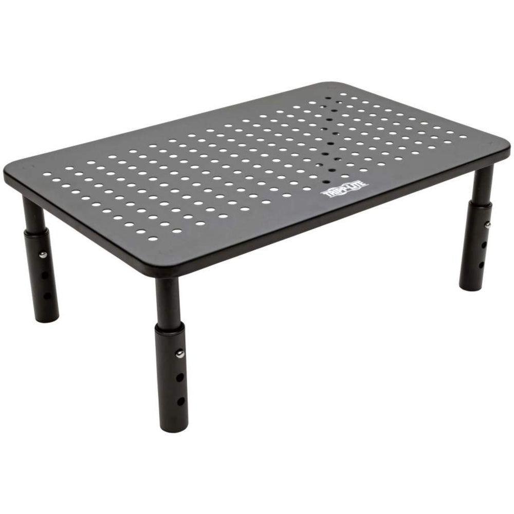 Tripp Lite Monitor Riser For Desk, 14 X 9 In. - Height Adjustable, Metal, Black