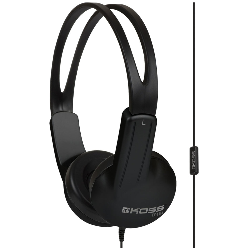 Koss 184523 ED1TCi Communication Headphone Headset Port W Mic Headphones