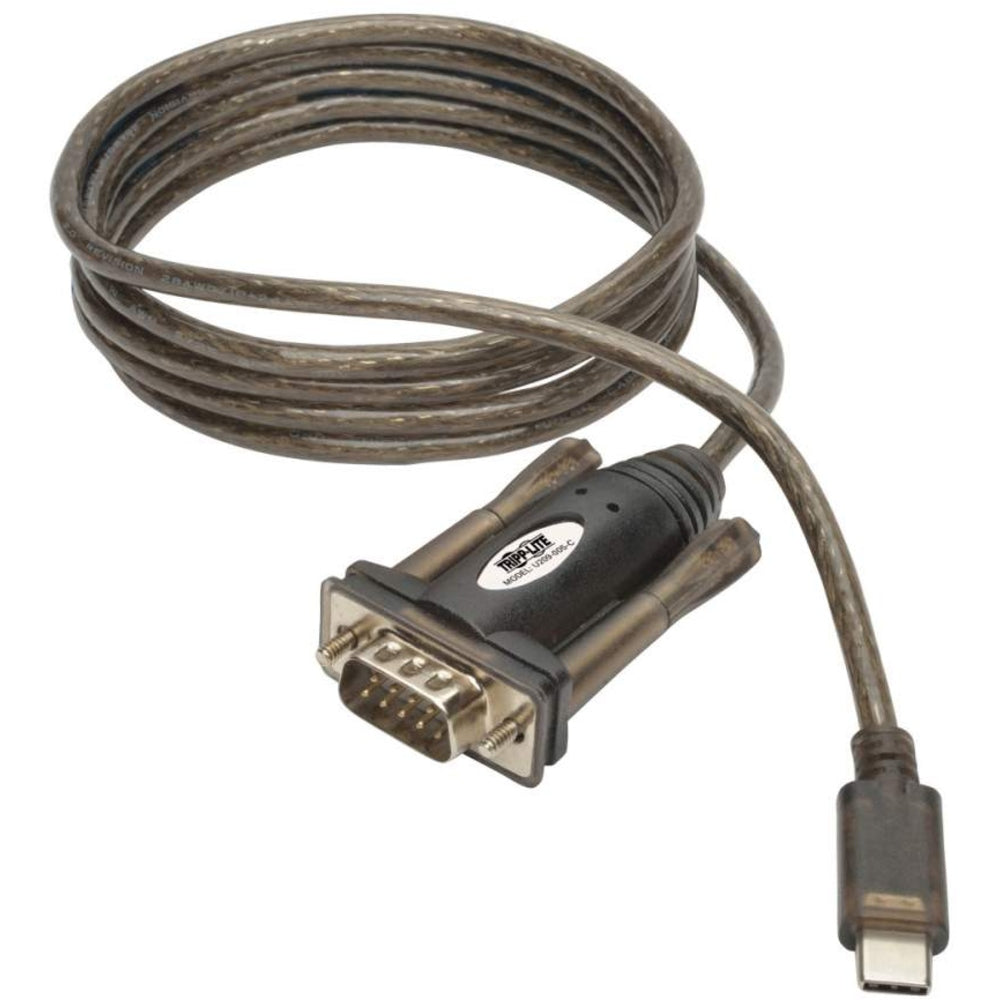 Tripp Lite USB-C To DB9 Serial Adapter Cable (M/M), 5 Ft