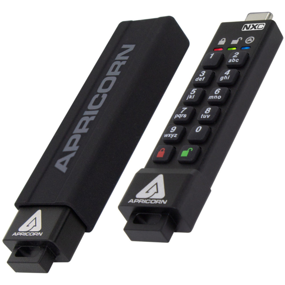 Apricorn Aegis Secure Key 3NXC - USB Flash Drive - 64 GB - TAA Compliant