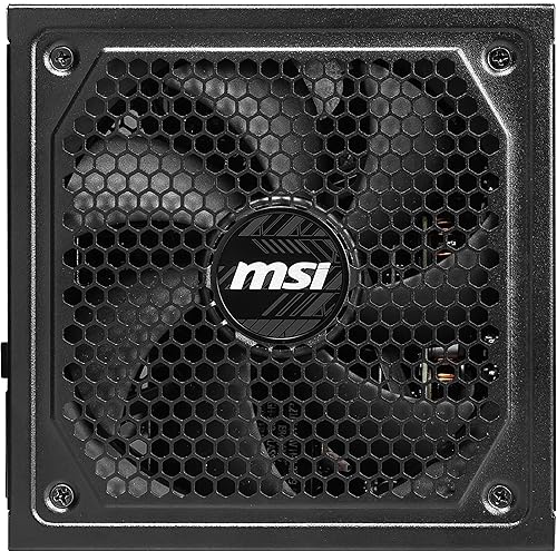 MSI MAG A1000GL PCIE 5 Gaming Power Supply - Full Modular - 80 Plus Gold Certified 1000W - Compact Size - ATX PSU