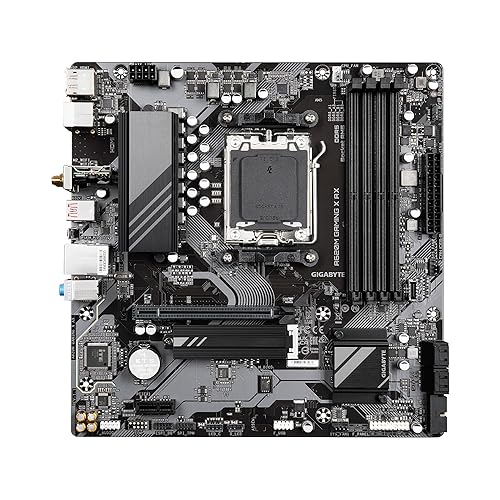 GIGABYTE A620M GAMING X AX (Rev. 1.1) AM5 LGA 1718 AMD A620 M-ATX, DDR5, PCIe 4.0 M.2, PCIe 4.0, USB 3.2 Gen1x2 Type-C, Wi-Fi 6E, Realtek 1GbE LAN, Q-Flash Plus, PCIe EZ-Latch