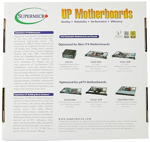 Supermicro MBD-X11SCL-IF-O X11SCL-IF - Motherboard - Mini ITX - LGA1151 Socket - C242 - USB 3.1 Gen 1-2 x Gigabit LAN - onboard Graphics