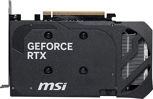 MSI Gaming RTX 5060 8G Shadow 2X OC Graphics Card (8GB GDDR7,TBA-bit, Extreme Performance: 2535 MHz, DisplayPort x3 2.1a, HDMI 2.1b, NVIDIA Blackwell Architecture)