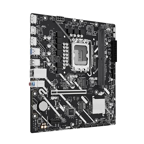 ASUS Prime H810M-E-CSM Intel® H810 mATX Commercial CSM Motherboard, LGA 1851, DDR5, PCIe 4.0, M.2, 1G LAN, HDMI, USB 3.2, AI PC-Ready, ASUS Control Center Express Support for SMB & IT Deployments