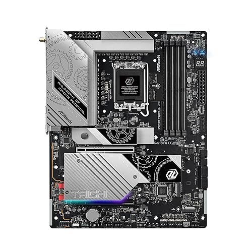 ASRock Z890 Taichi Lite Intel Core Ultra LGA1851 RL-ILM WiFi 7 ATX Motherboard DDR5 9200 MHz 256 GB PCIe 5.0 Thunderbol