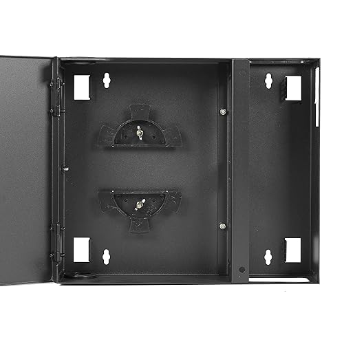 Black Box JPM401A-R2 Fiber Wall Cabinet, Open-Style, Unloaded, Accepts 4 Adapter Panels