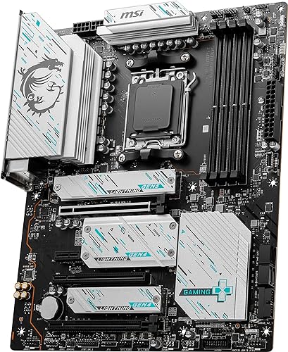 MSI X670E Gaming Plus WiFi Gaming Motherboard (Supports AMD Ryzen 7000 Series Processors, AM5, DDR5, PCIe 5.0, SATA 6Gb/s, M.2 Slots, USB 3.2 Gen 2, Wi-Fi 6E, 2.5Gbps LAN, HDMI/DP, ATX)