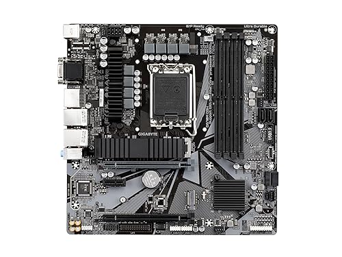 GIGABYTE Q670M D3H (LGA1700/ Intel/ Q670/ M-ATX/ DDR5/ Dual M.2/ PCIe 4/ USB 3.2 Gen2 Type-C/Intel 2.5GbE LAN/Motherboard)