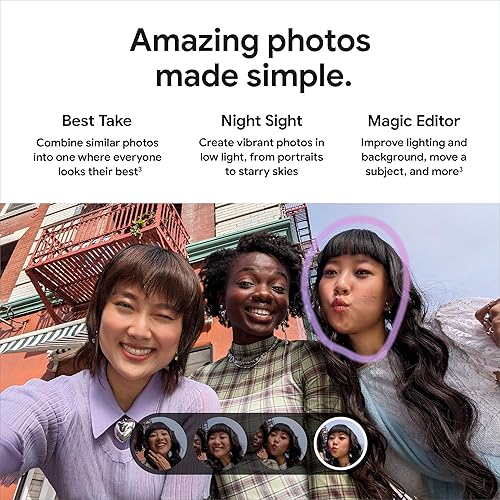 Google Pixel 8a - Unlocked Android Phone with Google AI, Advanced Pixel Camera and 24-Hour Battery - Aloe - 128 GB Aloe 128GB Phone Only