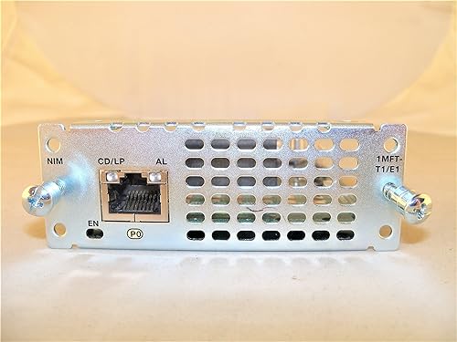 Cisco NIM-1MFT-T1/E1= Fourth-Generation Multi-Flex Trunk Voice/Clear-Channel Data T1/E1 - Expansion Module
