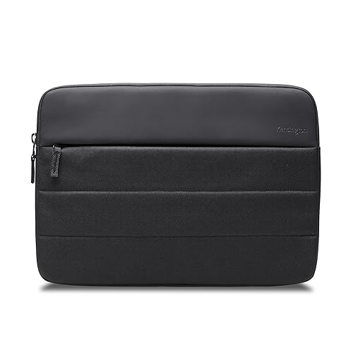 Kensington EQ 16 Laptop Sleeve - Protective with Internal Padded Compartment to Protect Your Laptop or Tablet, Made from 60% Post-Consumer Recycled Polyester - for Devices Up to 16 (K60395WW)