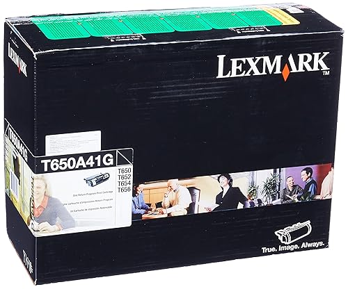 Lexmark T650A41G Return Program Black Toner Cartridge