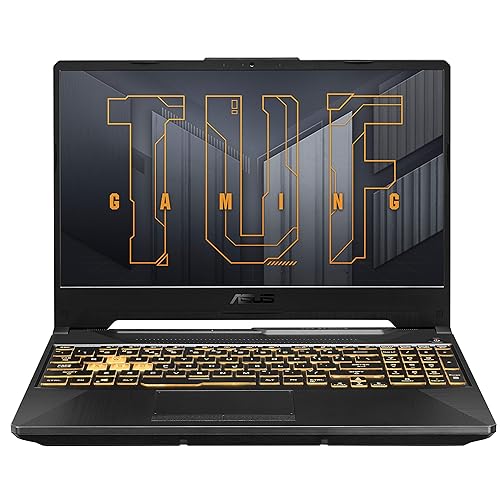 ASUS TUF Gaming A15 Gaming Laptop, 15.6” FHD 16:9 144Hz Display, AMD Ryzen™ 5 7535HS Processor, NVIDIA® GeForce RTX™ 3050, 16GB DDR5, 512GB PCIe® Gen 4.0 SSD, Wi-Fi 6, Windows 11 Home, FA506NC-DS53 RTX3050