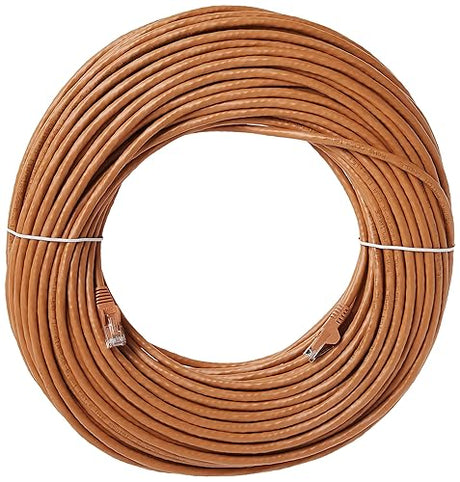 StarTech.com 150ft CAT6 Ethernet Cable - Orange CAT 6 Gigabit Ethernet Wire -650MHz 100W PoE++ RJ45 UTP Category 6 Network/Patch Cord Snagless Fluke Tested/Wiring is UL Certified/TIA (N6PATCH150OR) Orange 150 ft / 45m