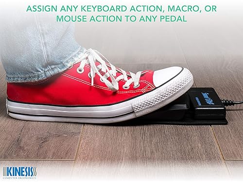 Kinesis Savant Elite2 Programmable Triple Foot Pedal (FP30A)