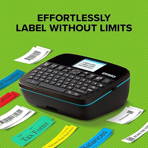 DYMO LabelManager Executive 640 CB Portable Label Printer Kit with Carry Case and 3 Label Cassettes | Compact QWERTY Label Maker | Bluetooth & USB Connectivity | Compatible with DYMO D1 Labels 640CB + 3 Tapes + Carry Case
