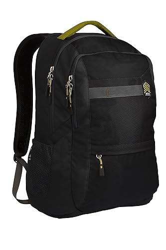 STM Trilogy Backpack for Laptops Up to 15-Inch - Black (stm-111-171P-01)