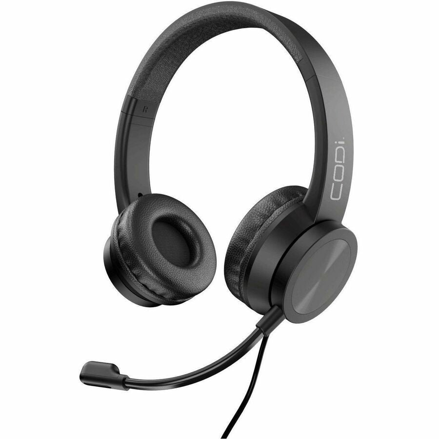 Codi A04509 Noise-cancelling Headset With Accs 3.5mm Connectivity