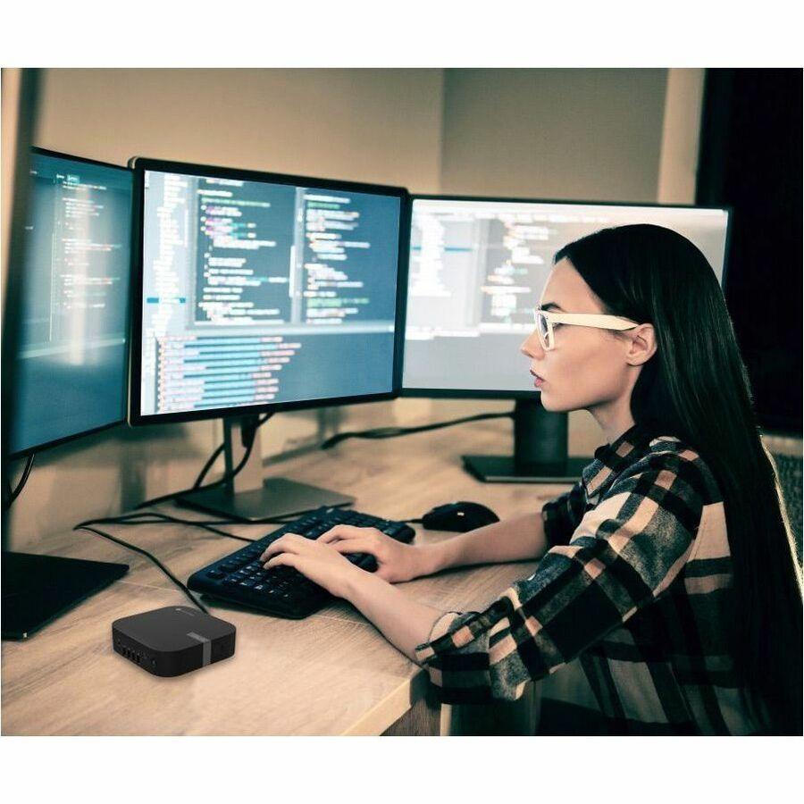 ASUS Chromebox 5a CHROMEBOX5A-S3081UNENT Intel Core i3-1315U 8GB(2x4GB) DDR4 128GB SSD Chrome OS Enterprise Notebook (Black)