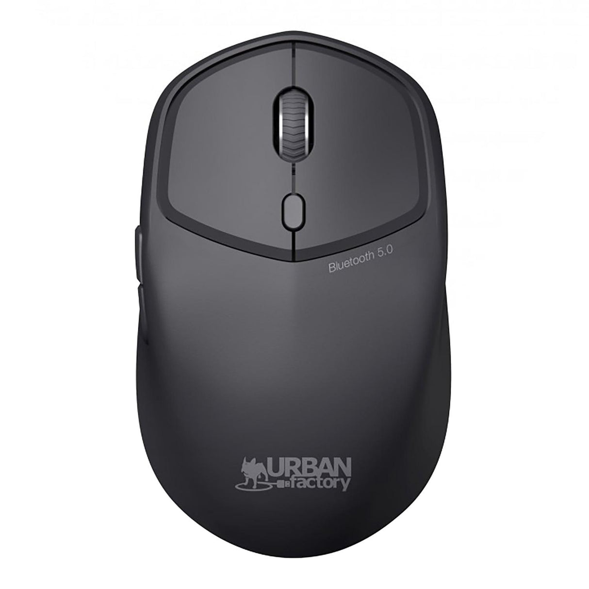 Urban Factory ONLEE Color Mouse - Optical - Wireless - Bluetooth - Black - 1600 dpi - 6 Button(s) - Symmetrical