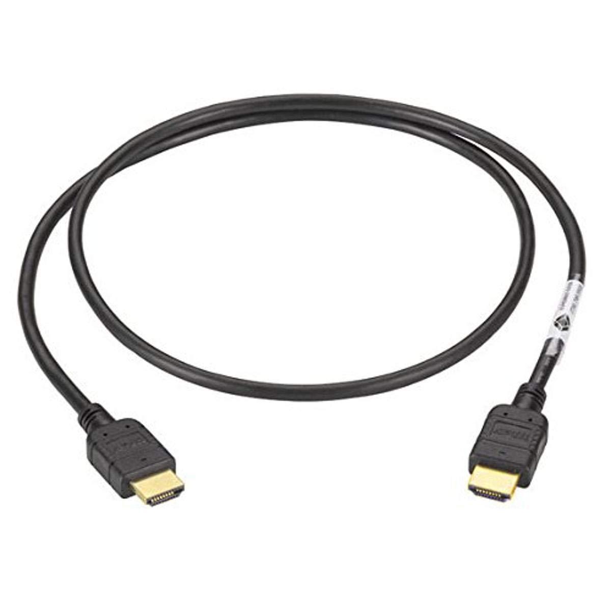 Black Box EVHDMI01T-002M Black Box HDMI to HDMI Cable, M/M, PVC, 2-m (6.5-ft.) - HDMI for Audio/Video Device, TV, Satellite Receiver - 6.56 ft - 1 x HDMI Male Digital Audio/Video - 1 x HDMI Male