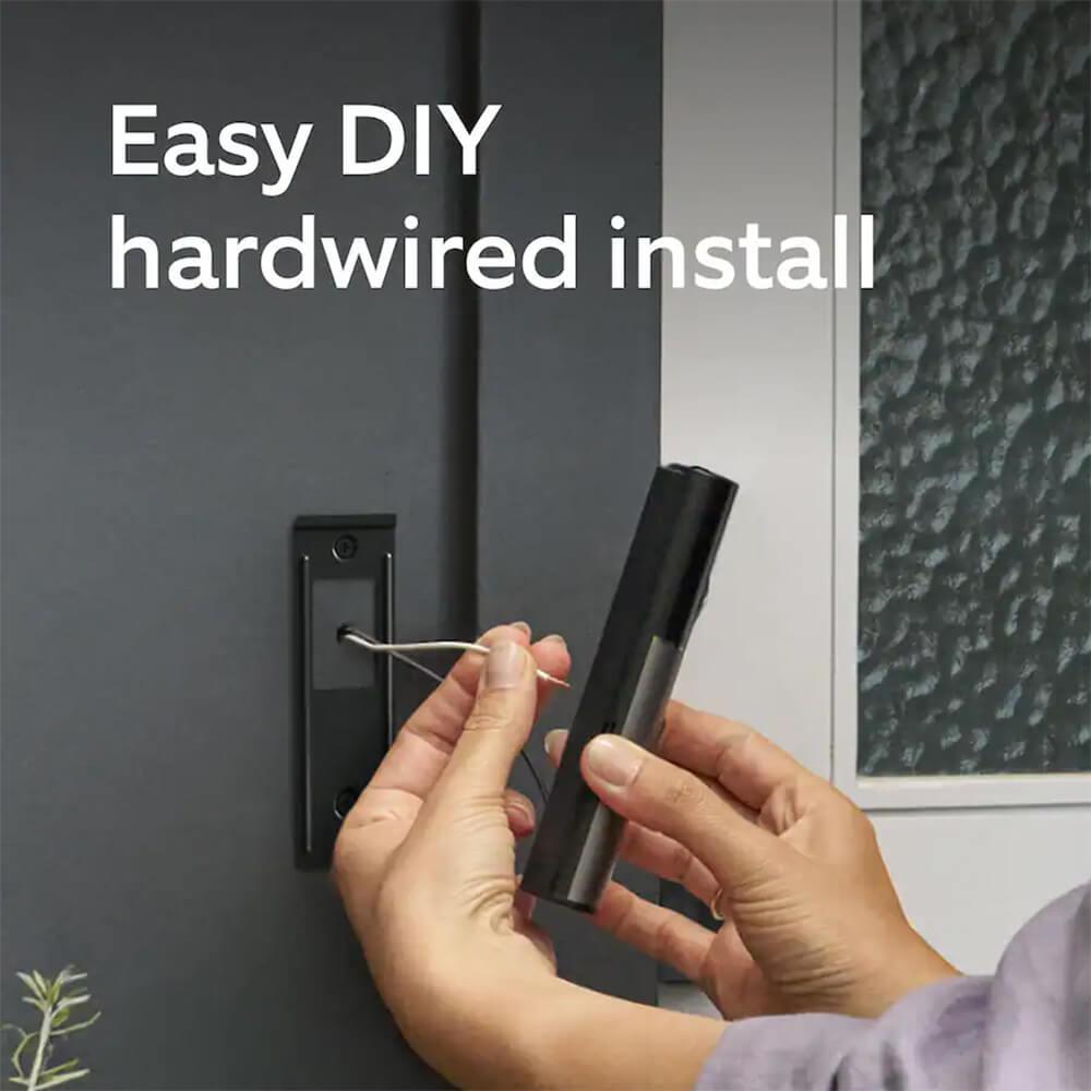 Ring DBELLPRO4K 4K Wired Doorbell Pro (3rd Gen) - Deep Silver