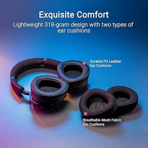 ASUS ROG Delta II Wireless Gaming Headset (BT, ROG SpeedNova 2.4GHz, 3.5mm, 50mm Titanium-Plated Drivers, 10mm Super-Wideband Mic, 110HR Battery, DualFlow Audio, for PC, Switch, PS5, Xbox)- Black