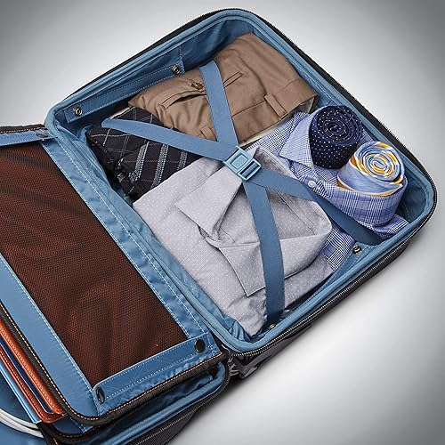 Samsonite Unisex-Adult Solid Luggage- Carry-On Luggage One Size Black