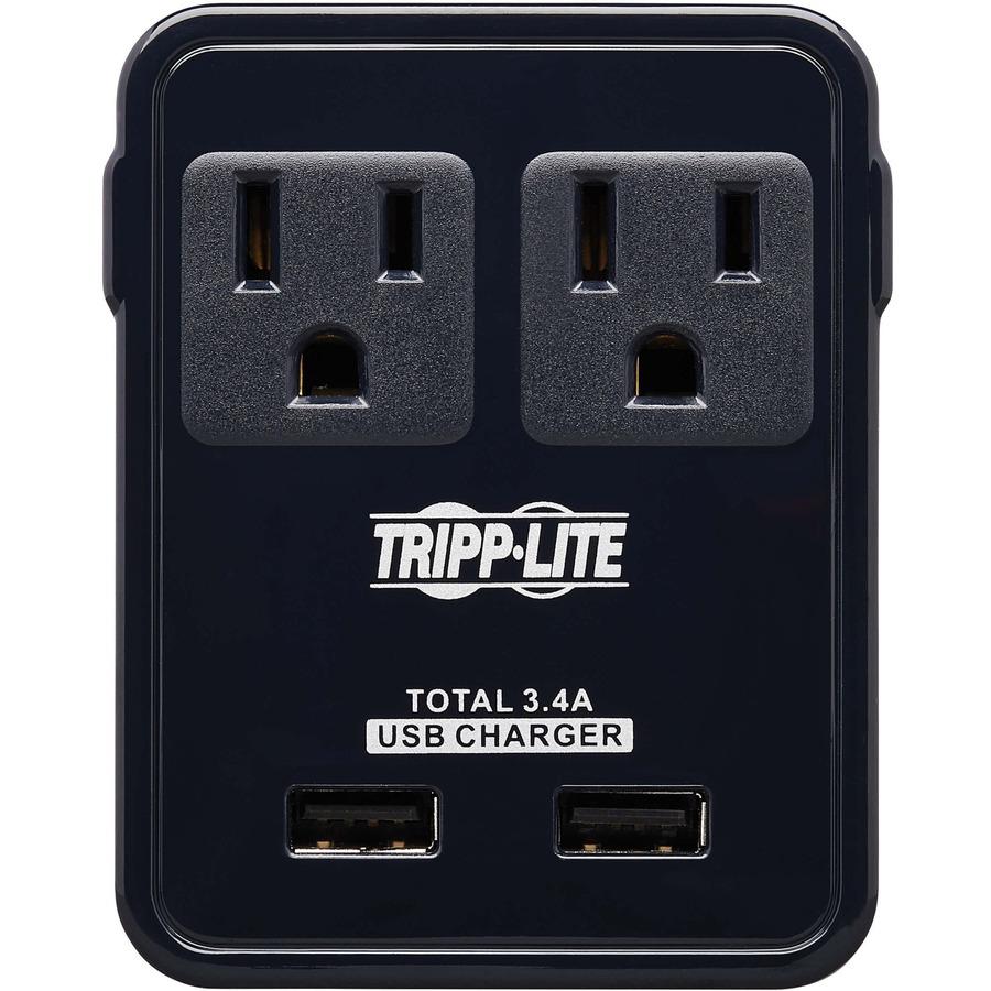 Tripp Lite Safe-IT SK2UTRAVAM 4-Outlets Power Plug