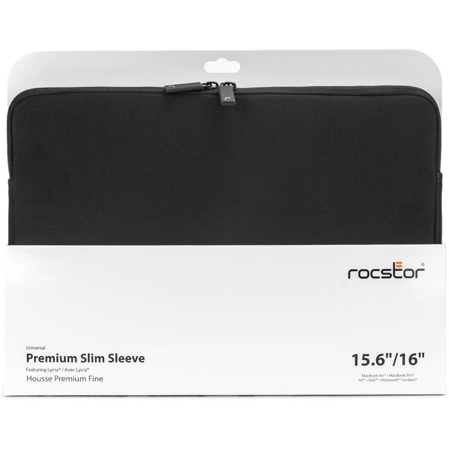 Rocstor Premium 15.6 & 16 Universal Laptop Carrying Case Black