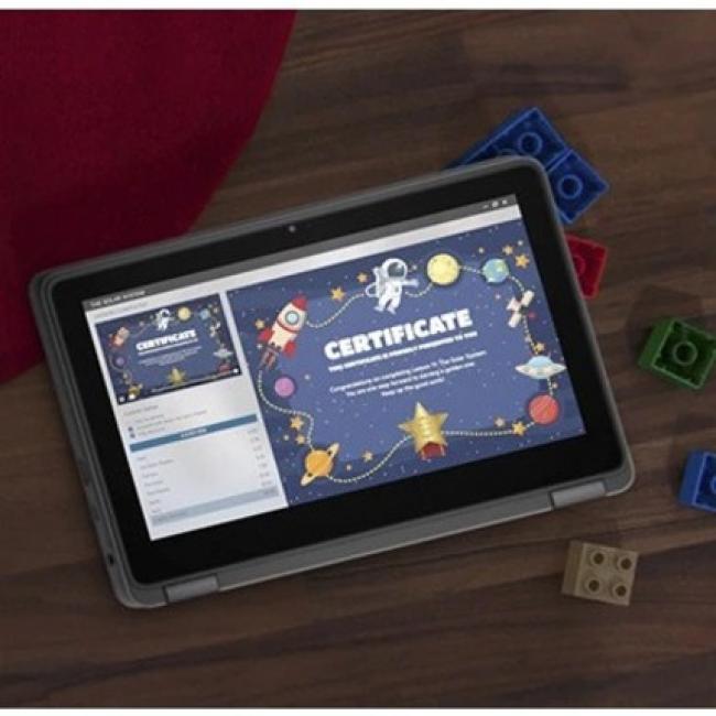 Dell Latitude 3000 3120 11.6 Touchscreen Convertible 2 in 1 Notebook - HD - 1366 x 768 - Intel Pentium Silver N6000 Quad-core (4 Core) 1.10 GHz - 4 GB Total RAM - 4 GB On-board Memory - 128 GB S