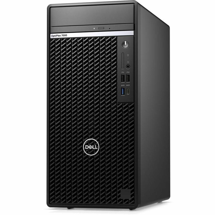 Dell OptiPlex 7000 7020 Desktop Computer - Intel Core i5 14th Gen i5-14500 - 16 GB - 256 GB SSD - Tower - Intel Chip - Windows 11 Pro - Intel DDR5 SDRAM - English (US) Keyboard - IEEE 802.11ax - 180 W
