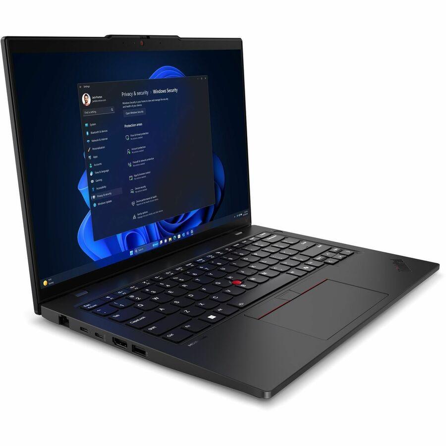 Lenovo ThinkPad L14 Gen 5 21L1001TUS 14 Touchscreen Notebook - WUXGA - Intel Core Ultra 7 155U - 16 GB - 512 GB SSD - English Keyboard - Black - Intel Chip - 1920 x 1200 - Windows 11 Pro - Intel