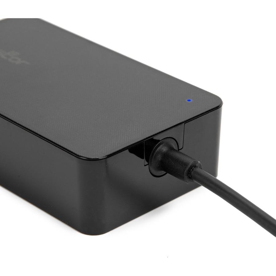 Rocstor 65W Smart USB-C Laptop Power Adapter Charger - Compatible and perfect fit for Dell,HP®,Lenovo®,Microsoft® Surface® (23W,24W,36W,44W,65W) Power Supply