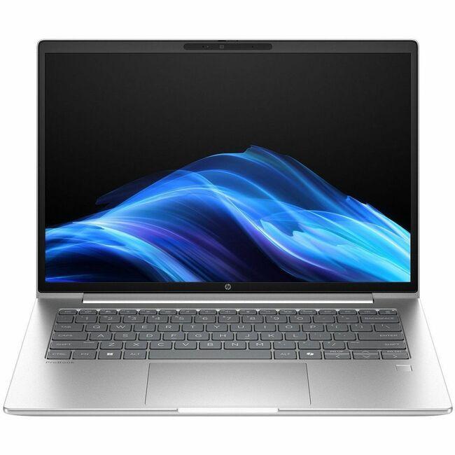 HP ProBook 4 G1i 14 Notebook - WUXGA - Intel Core Ultra 5 225U - 16 GB - 512 GB SSD - English Keyboard - Pike Silver - Intel Chip - 1920 x 1200 - Windows 11 Pro - Intel - In-plane Switching (IPS