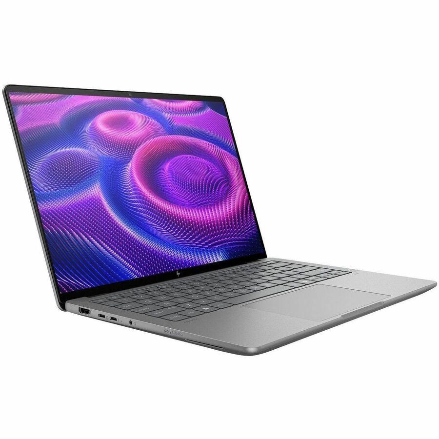 HP ZBook Ultra G1a 14 Touchscreen Mobile Workstation - 2.8K - AMD Ryzen AI MAX PRO 390 - 32 GB - English Keyboard - Meteor Silver - Smart Buy - AMD Chip - 2880 x 1800 - Windows 11 Pro - AMD Rade