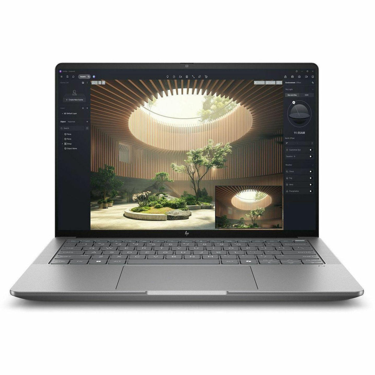 HP ZBook Ultra G1a 14 Touchscreen Mobile Workstation - 2.8K - AMD Ryzen AI MAX PRO 390 - 32 GB - English Keyboard - Meteor Silver - Smart Buy - AMD Chip - 2880 x 1800 - Windows 11 Pro - AMD Rade