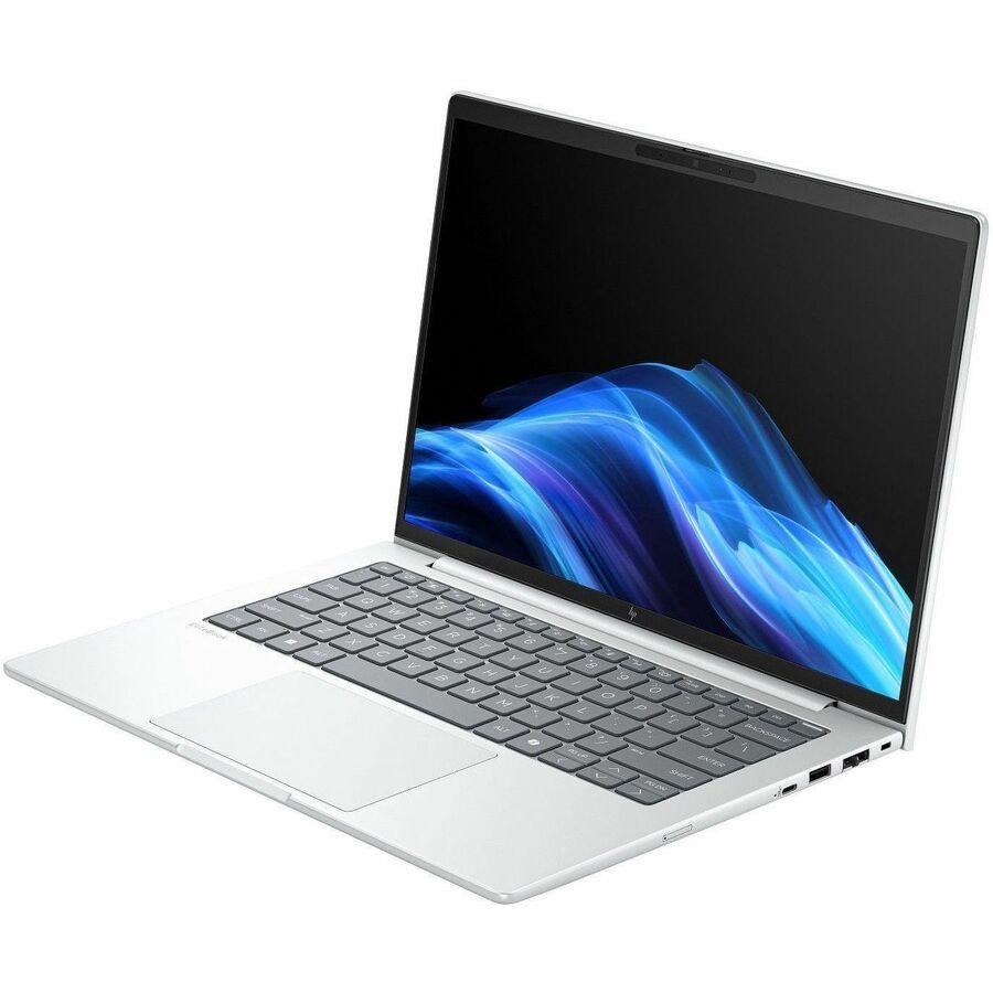 HP EliteBook 8 G1i 16 Notebook - WUXGA - Intel Core Ultra 7 255U - 16 GB - 512 GB SSD - English Keyboard - Glacier Silver - Intel Chip - 1920 x 1200 - Windows 11 Pro - Intel - In-plane Switching