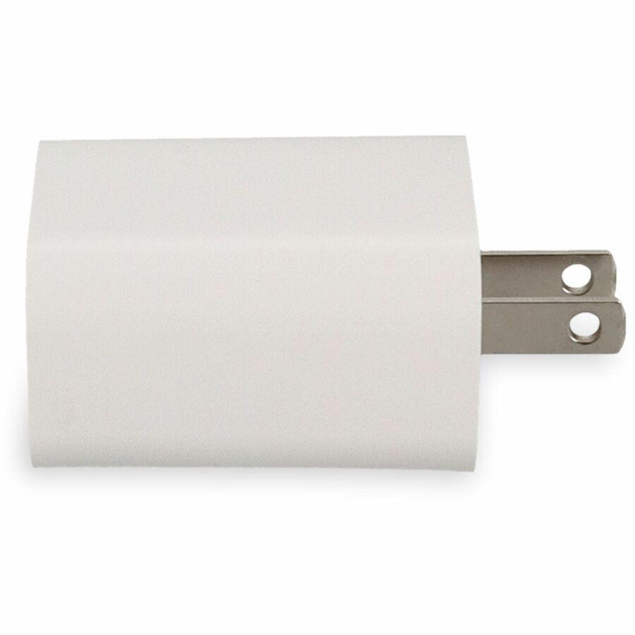 AddOn Wall Plug to USB 3.1 Type C 5V 3A White Wall Charger