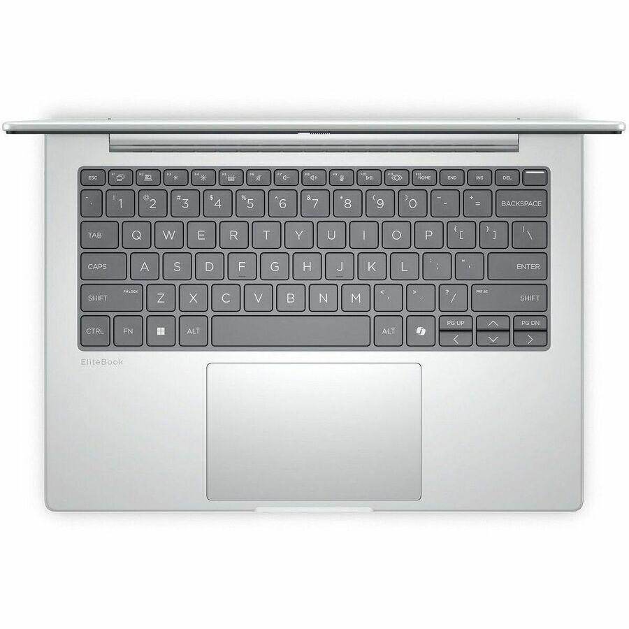 HP EliteBook 8 G1a 16 Copilot+ PC Notebook - WUXGA - 60 Hz - AMD Ryzen 7 PRO 250 - 16 GB - 512 GB SSD - English Keyboard - Glacier Silver - AMD Chip - 1920 x 1200 - Windows 11 Pro - AMD Radeon 7