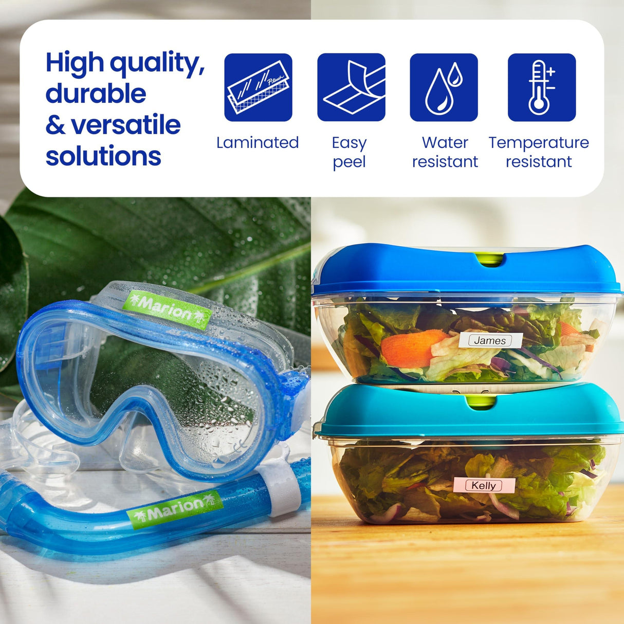 Brother Genuine TZe151~1 Black Print on Clear Label Tape