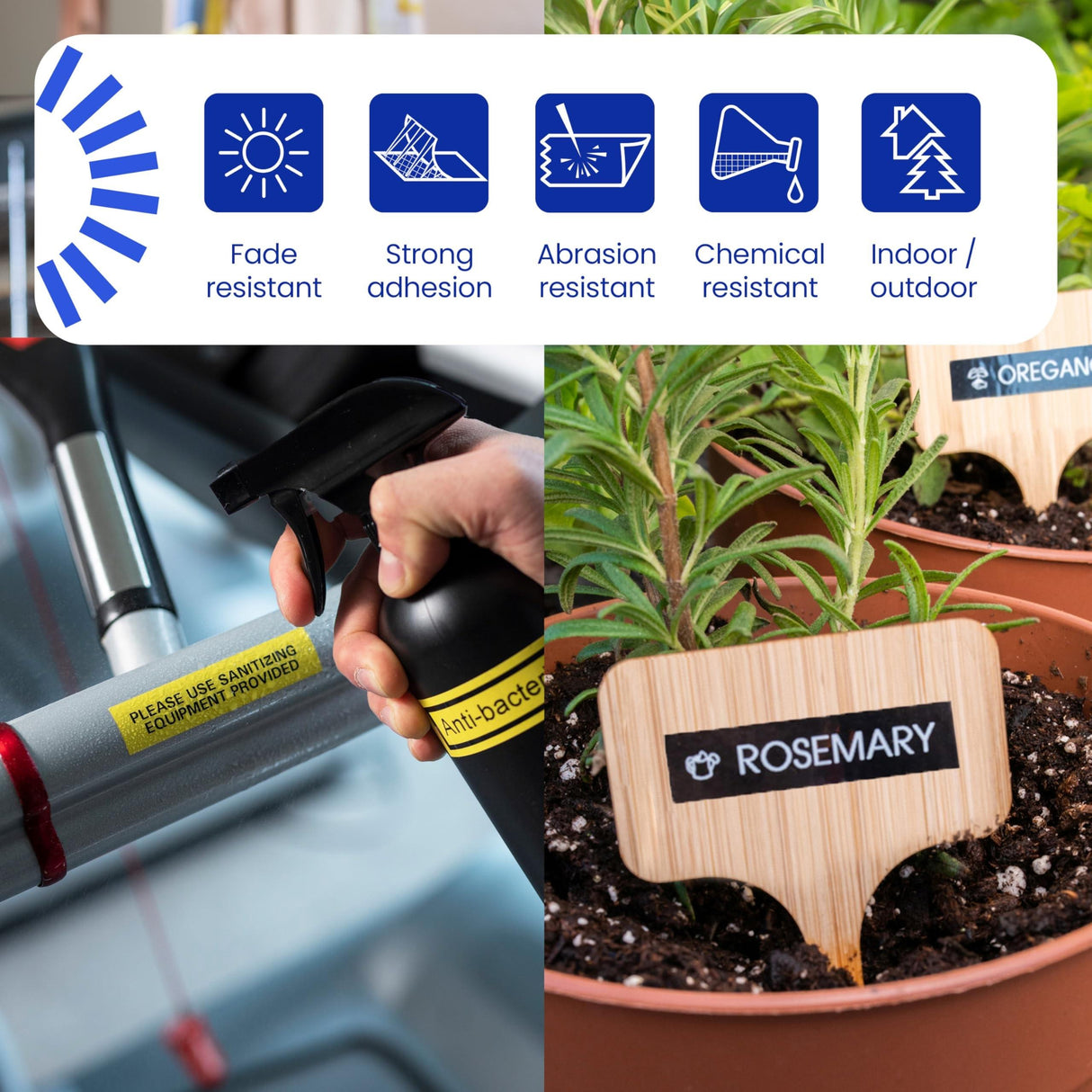 Brother Genuine TZe151~1 Black Print on Clear Label Tape