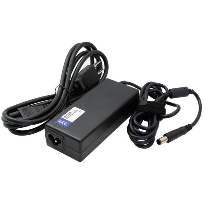 Dell 332-1831 Compatible 65W 19.5V at 3.34A Black 7.4 mm x 5.0 mm Laptop Power Adapter and Cable -