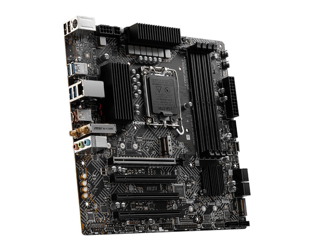MSI B760M-VC WIFI BULK Gaming Desktop Motherboard - Intel B760 Chipset - Socket LGA-1700 - Micro ATX - 4x Memory Slots - Gigabit Ethernet - 2.5Gigabit Ethernet - IEEE 802.11 a/b/g/n/ac/ax - 6x SATA