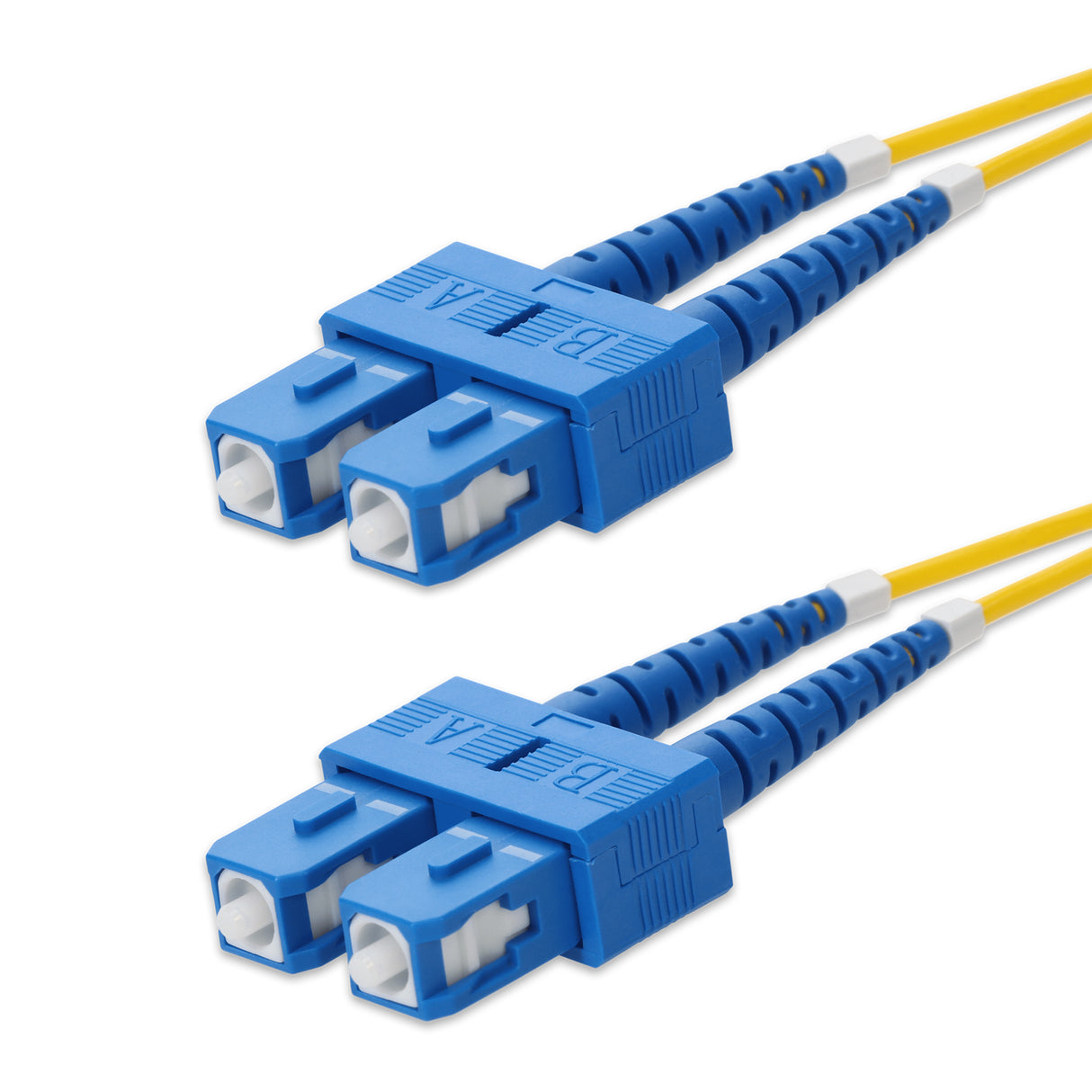 AddOn - 3m SC to SC Yellow OS2 Duplex OFNR (Riser-Rated) SMF Fiber Patch Cable