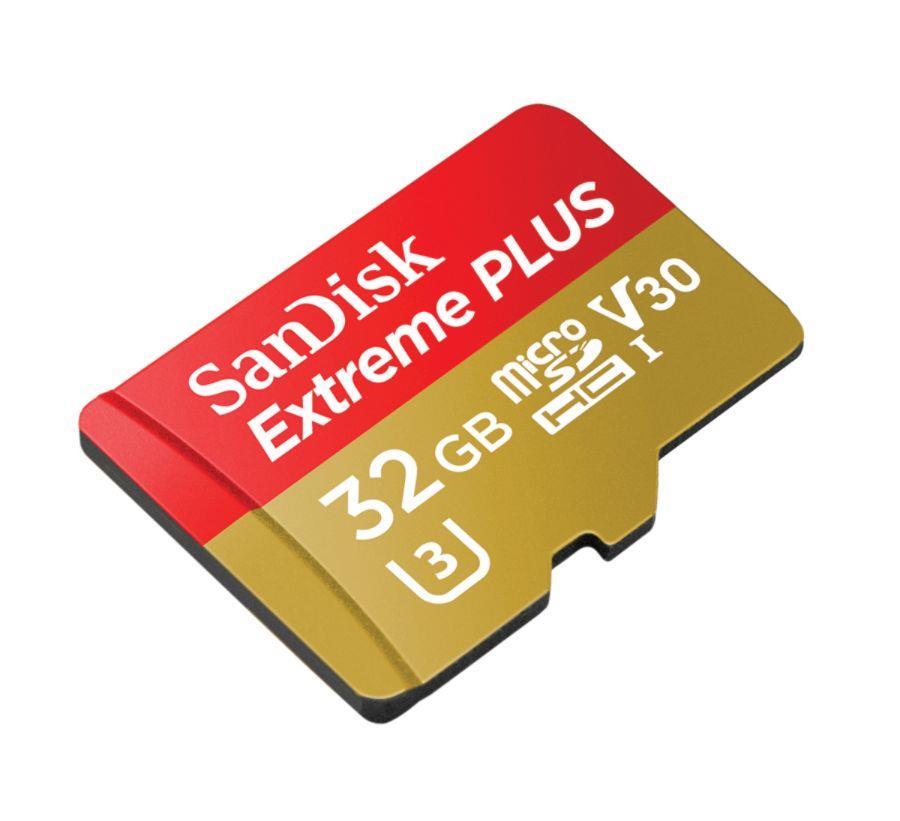 SANDISK 32GB EXTREMPLUS MICROSDHC